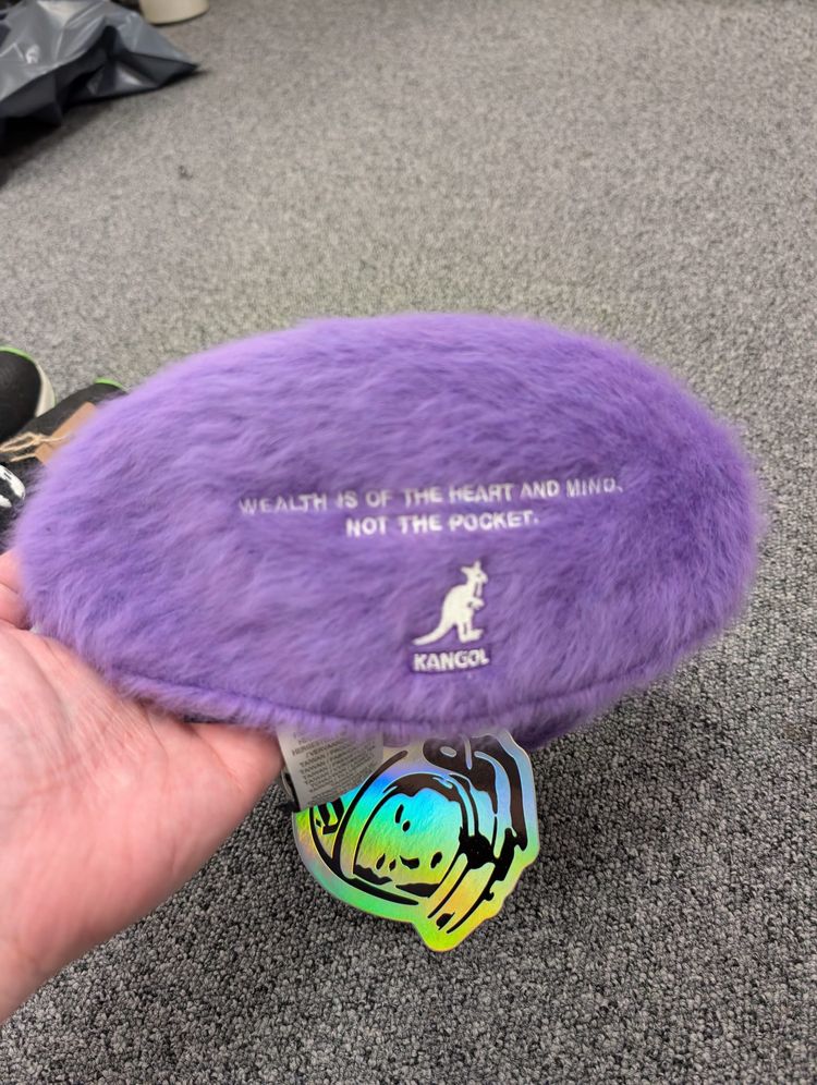 Kangol X Boys Billionaire Club Purple Fugora Hat